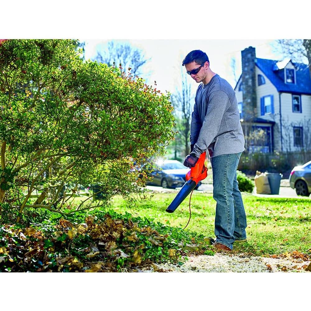 Soplador de Hojas Eléctrico BLACK+DECKER LB700 7A 289,68 km/h