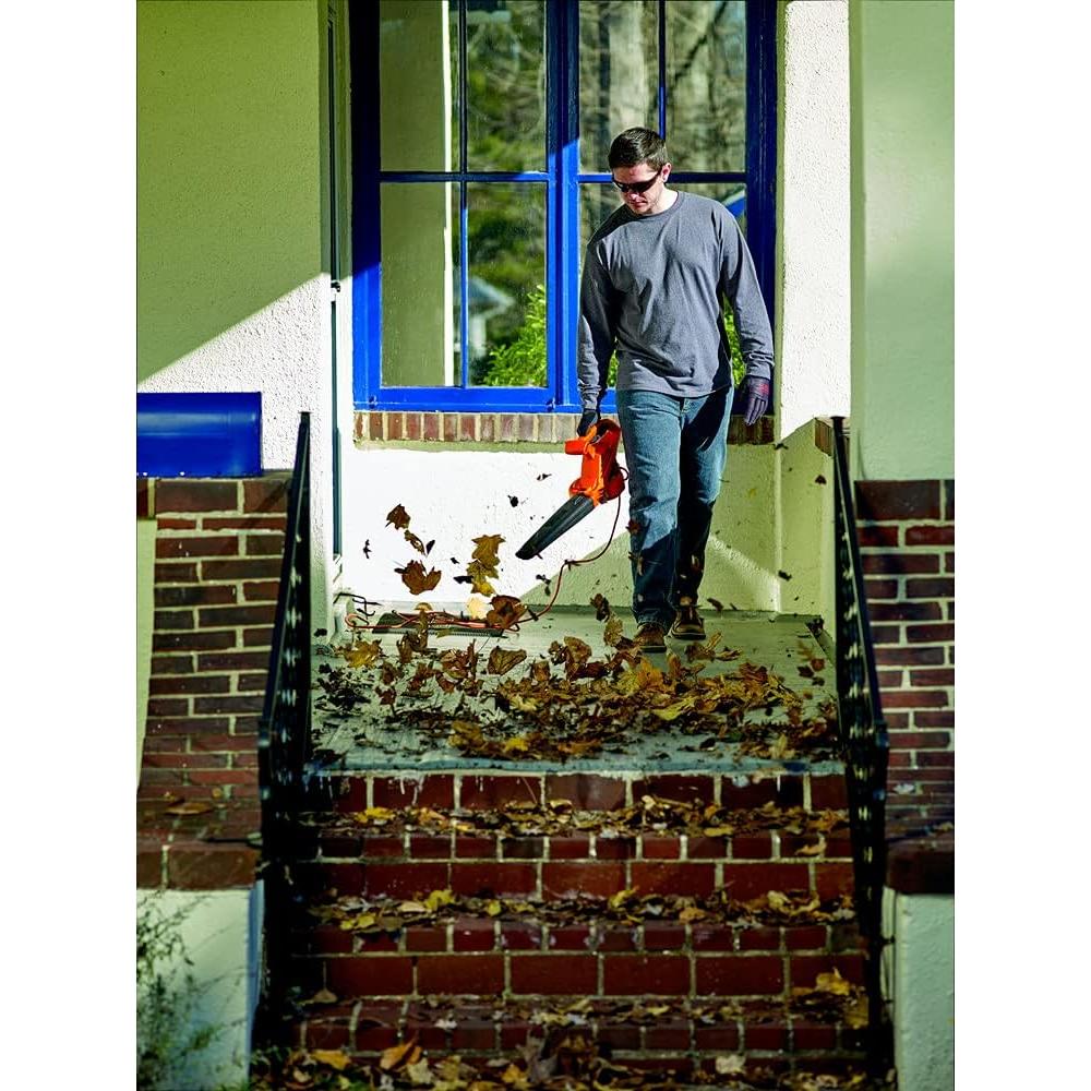 Soplador de Hojas Eléctrico BLACK+DECKER LB700 7A 289,68 km/h