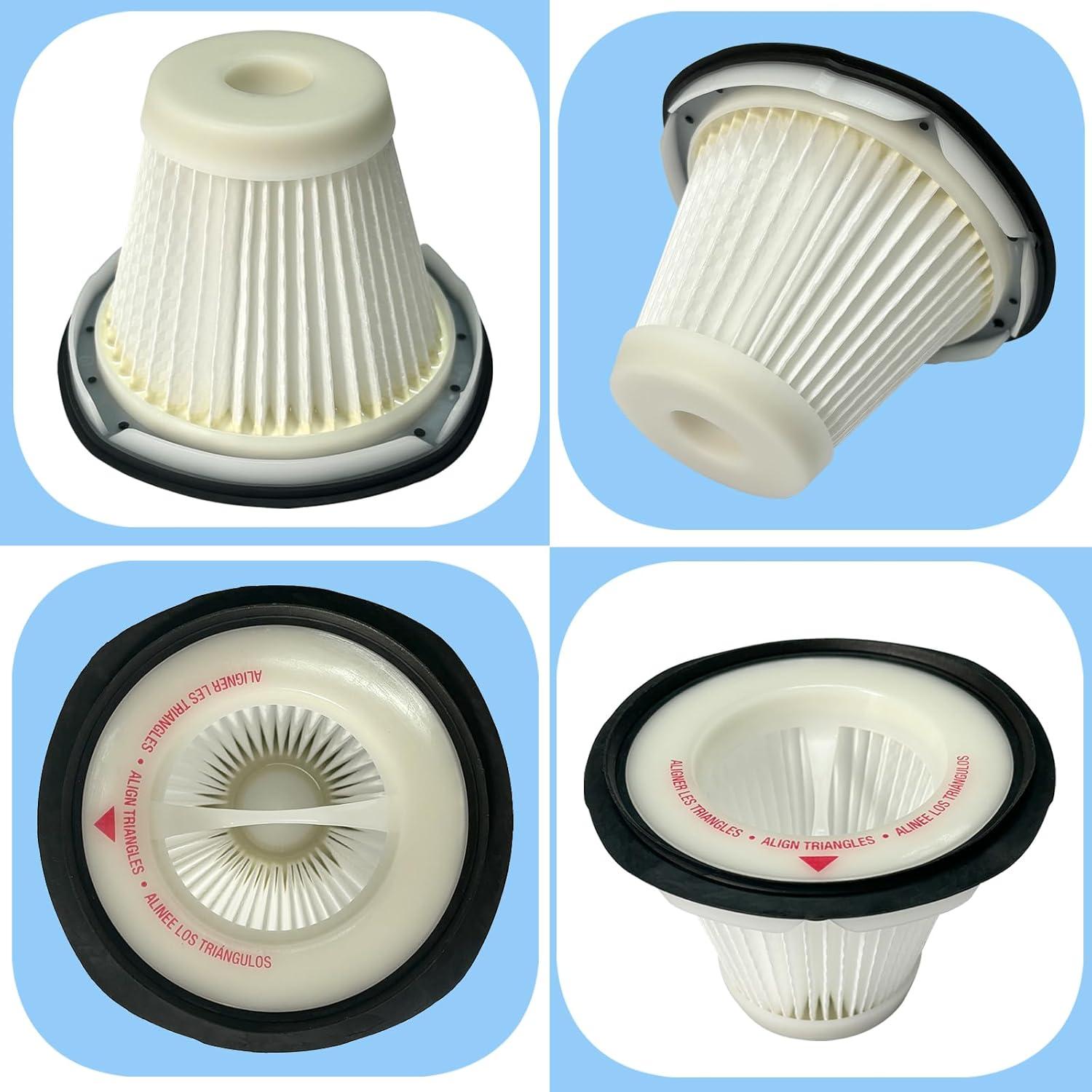 Paquete de 4 Filtros HEPA Aolleteau para Aspiradoras