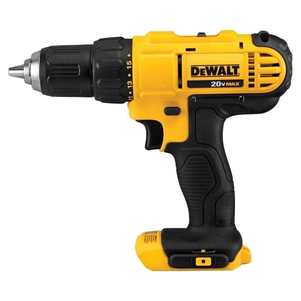 Taladro Inalámbrico Dewalt DCD771B 20V Litio 1/2" 300W