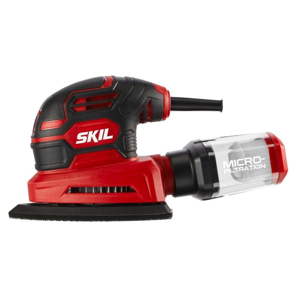 Lijadora de Detalle SKIL SR250801 con 3 Papeles de Lija