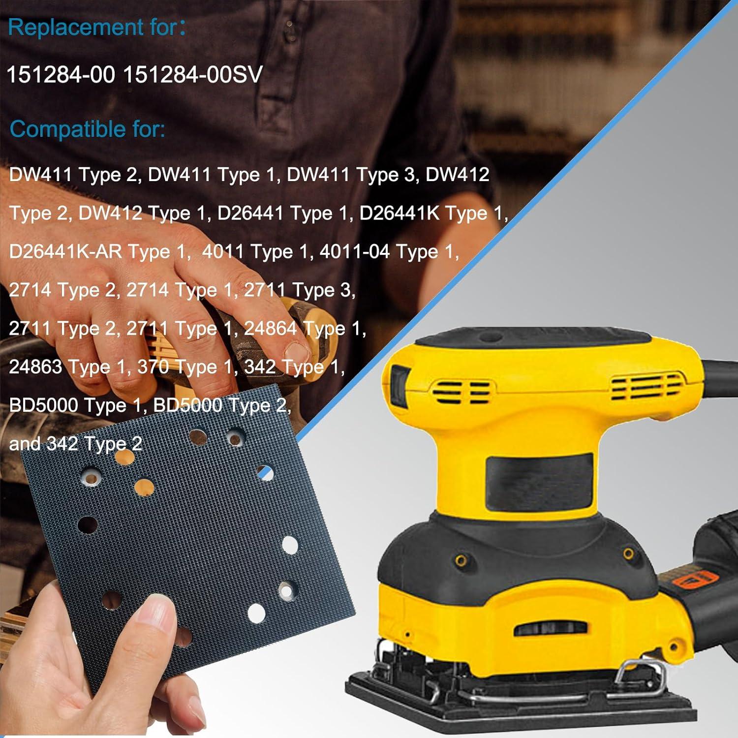 Pad de Lijadora Toromp 1/4 de Hoja para DeWalt 151284-00