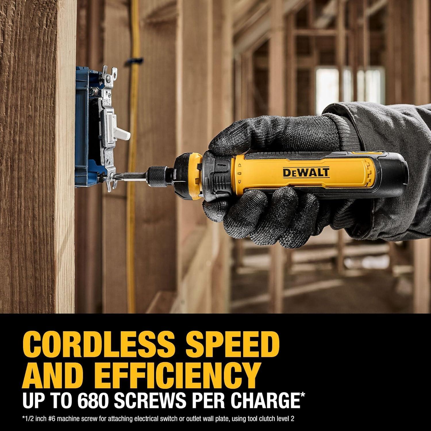 Destornillador Inalámbrico DEWALT FLEXDRIVE 4V 15 Piezas
