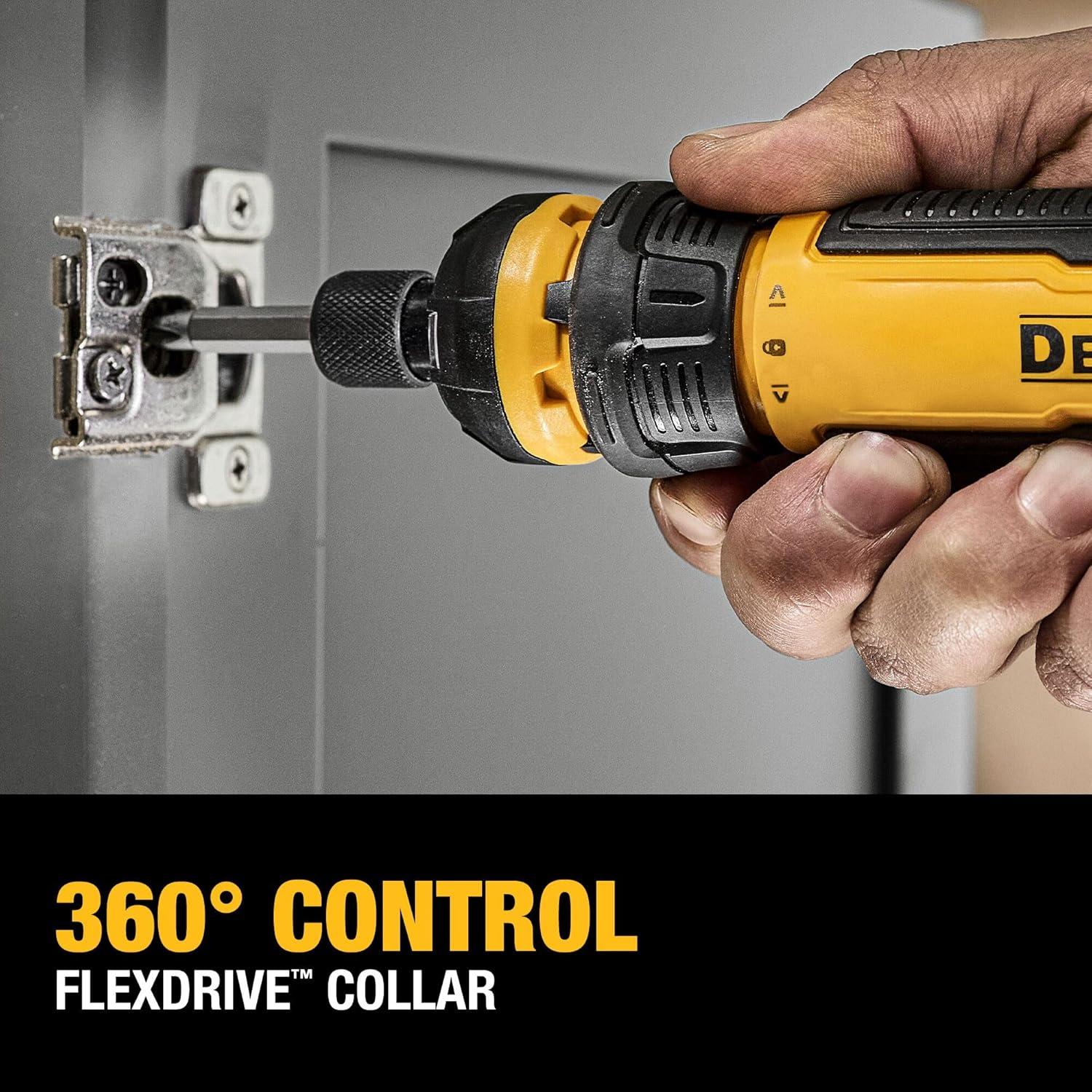 Destornillador Inalámbrico DEWALT FLEXDRIVE 4V 15 Piezas