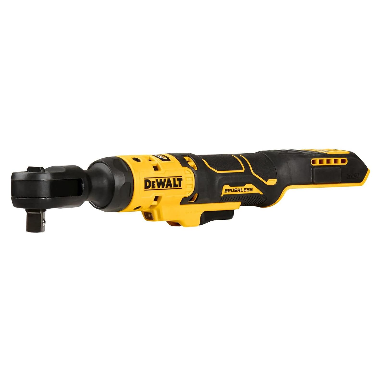 Llave de Carraca Inalámbrica DEWALT 20V MAX 1/2" 70 Pies-Libras