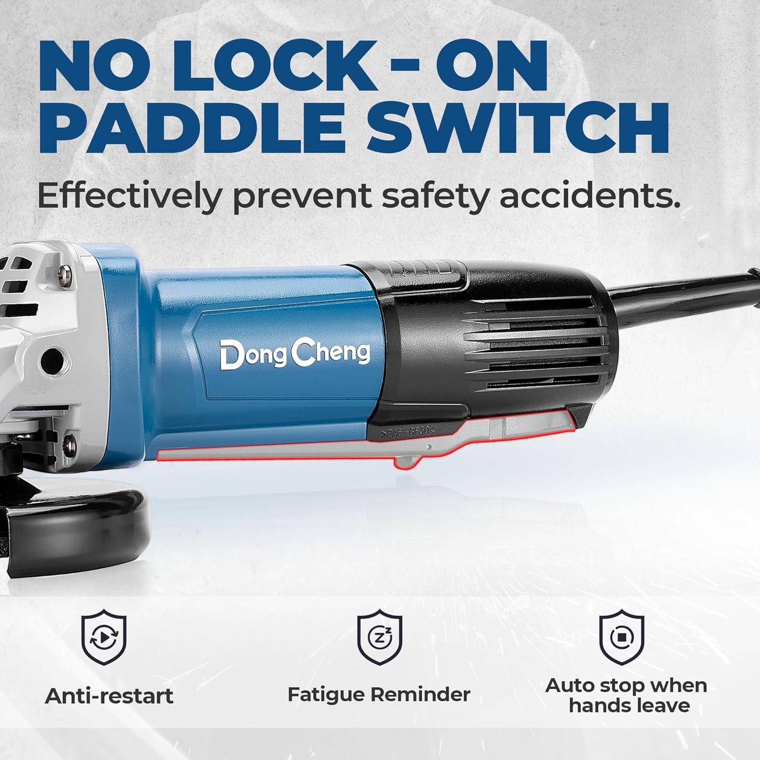 Amoladora Angular DongCheng DSM14-115 800W 11,800 RPM