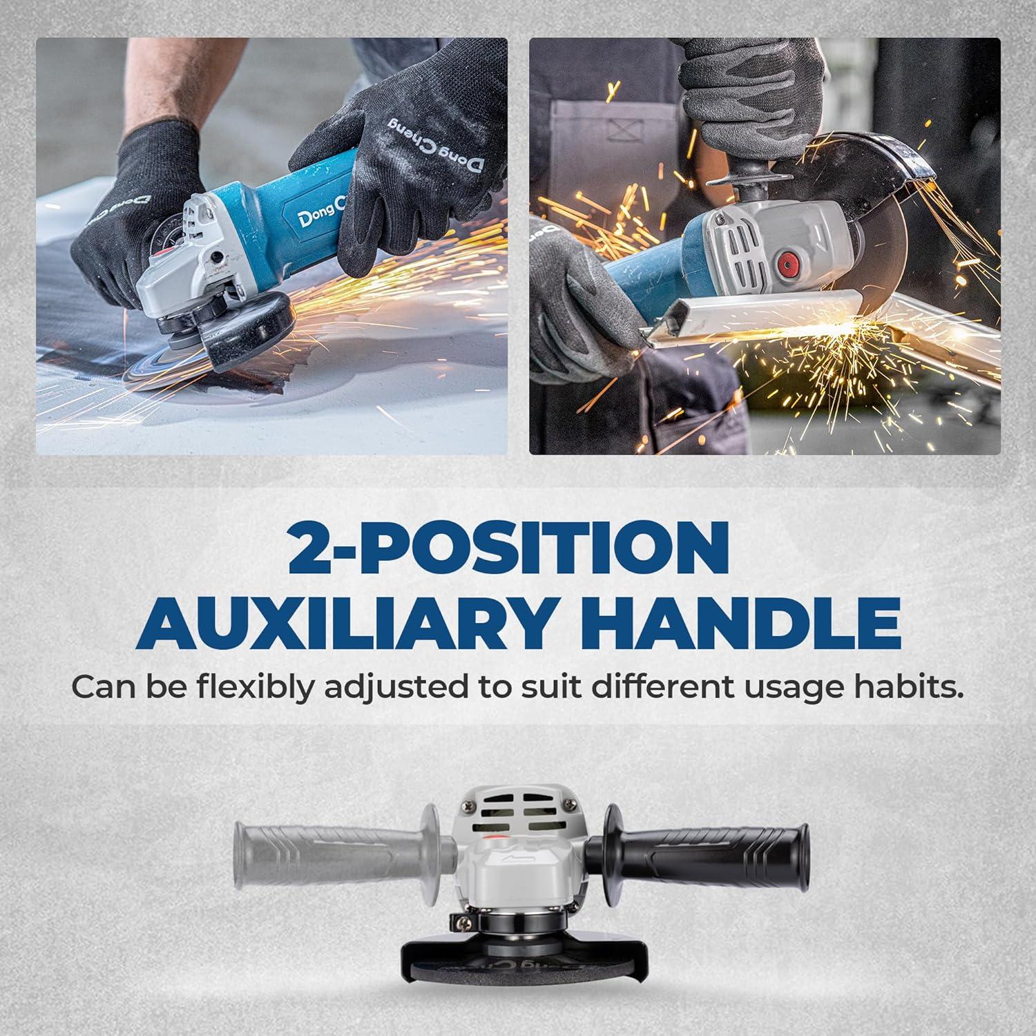 Amoladora Angular DongCheng DSM14-115 800W 11,800 RPM