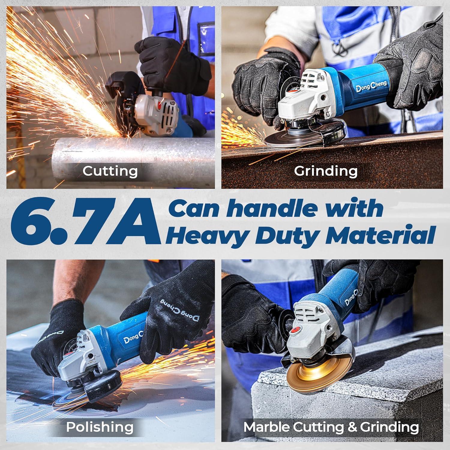 Amoladora Angular DongCheng DSM14-115 800W 11,800 RPM