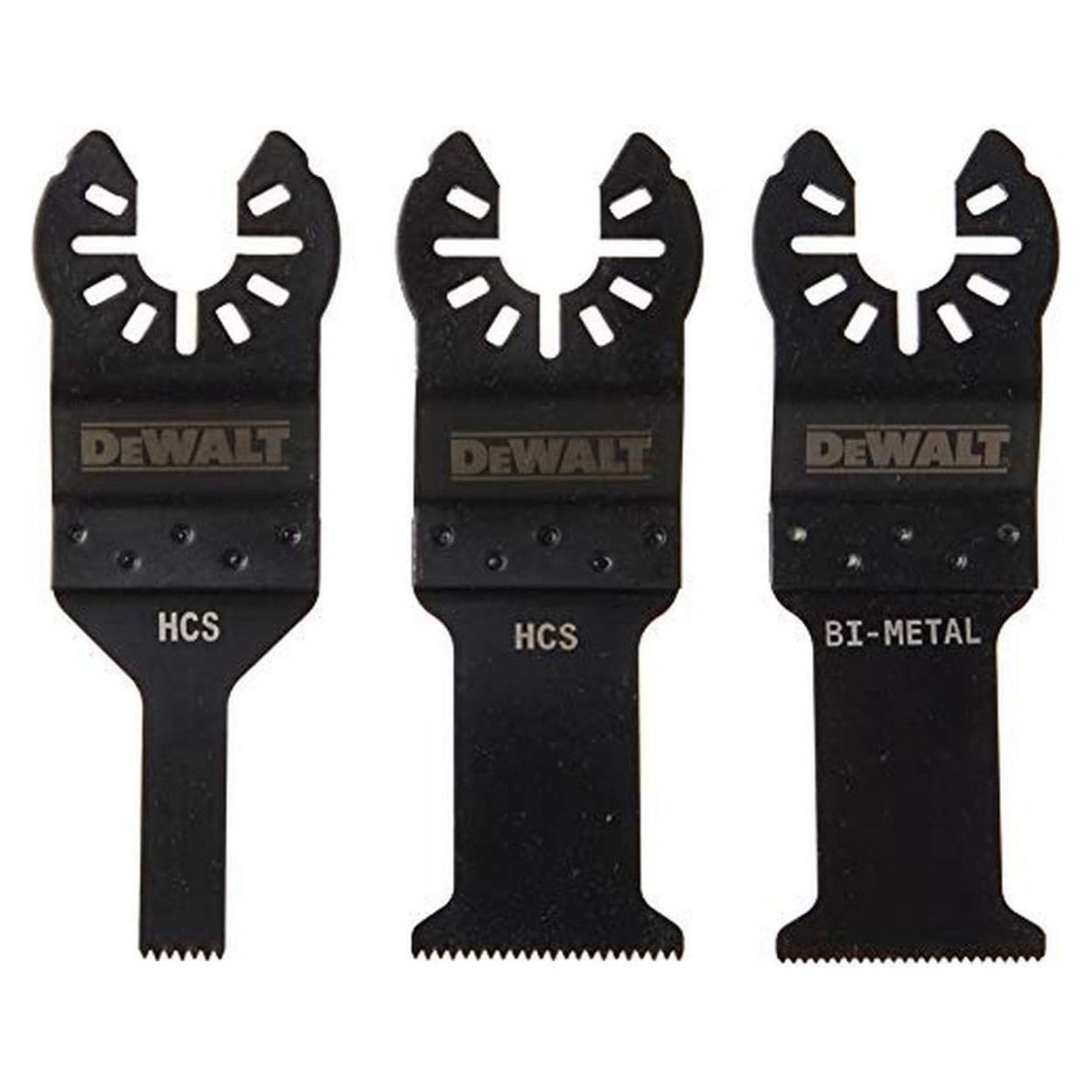 Juego de Hojas Oscilantes DEWALT DWA4215 - 3 Piezas