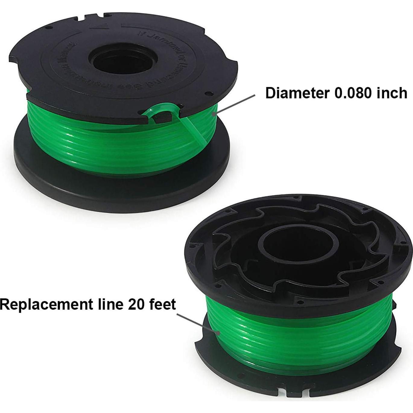 Bobinas de Reemplazo Eyoloty SF-080 4+1 para Black Decker