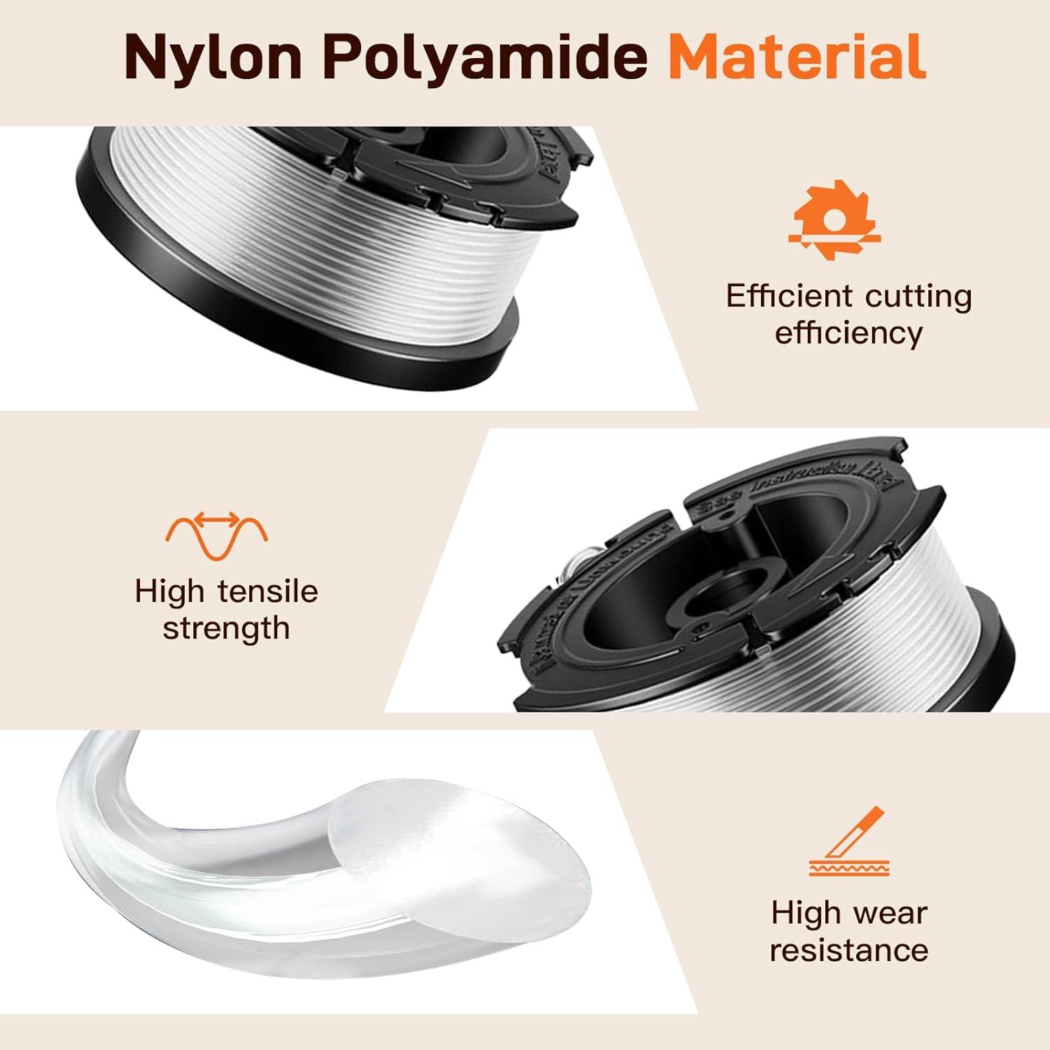 Carrete Repuesto AF-100 Cilivo para Cortadora Black Decker