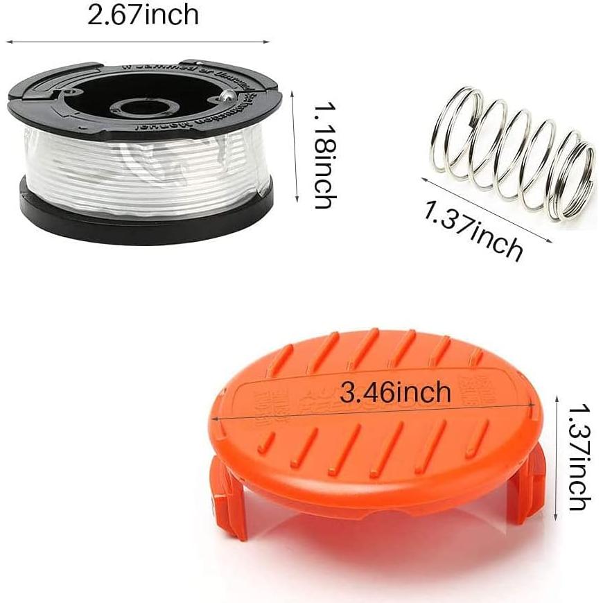 Bobinas de Reemplazo Anttrades para Desmalezadora 30m 0.165cm