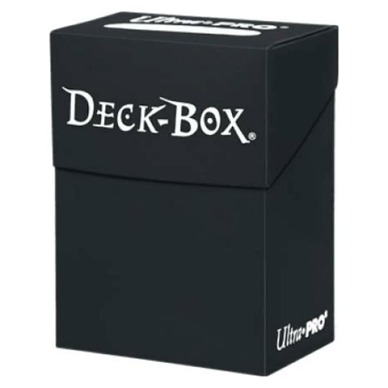 Caja de Barajas Ultra Pro Negra para 80 Cartas