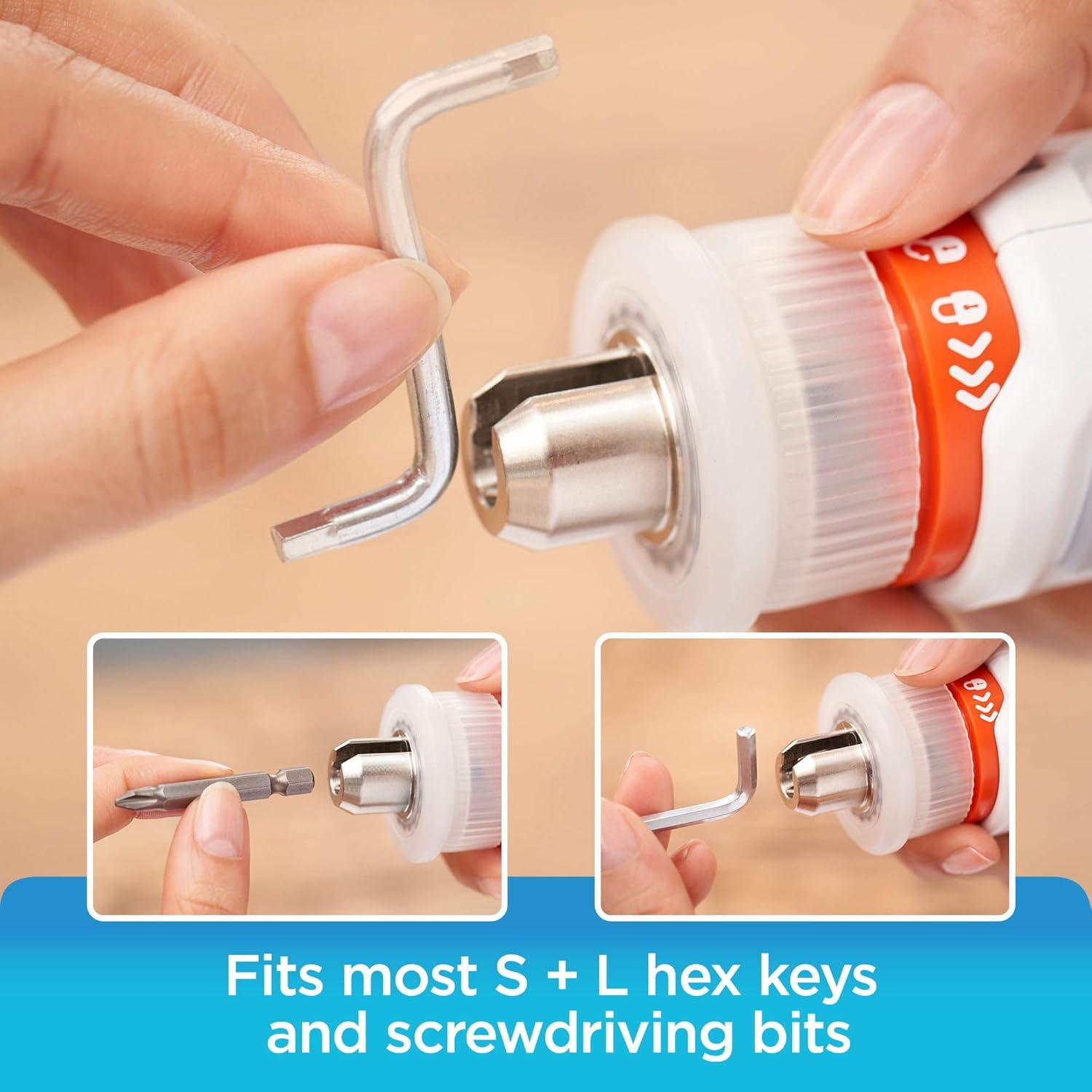 Destornillador Inalámbrico 4V MAX beyond Blanco Hexagonal