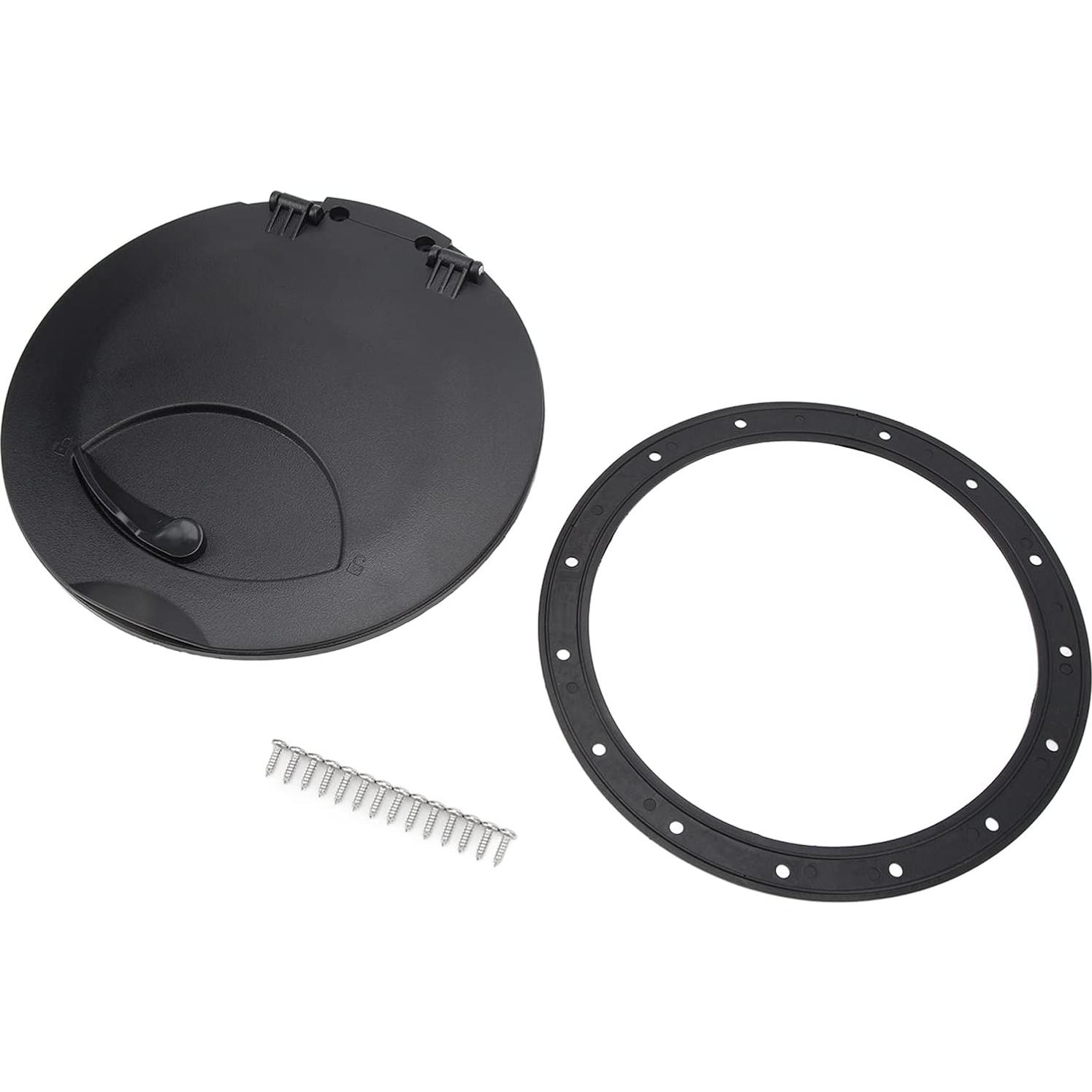 Kit de Placa de Cubierta Negra Yuecoom 11.2" para Kayak