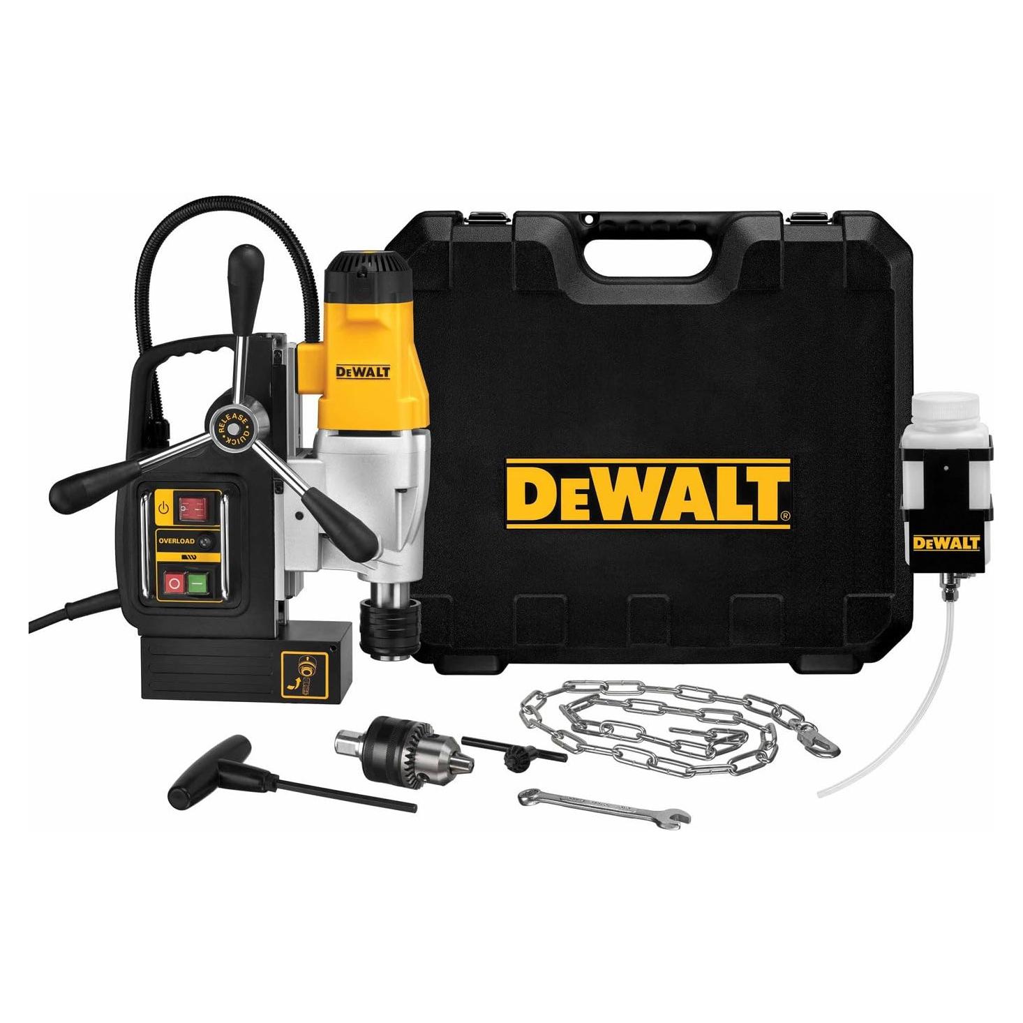Prensa de Taladro Magnética DEWALT DWE1622K 10A 2 Velocidades
