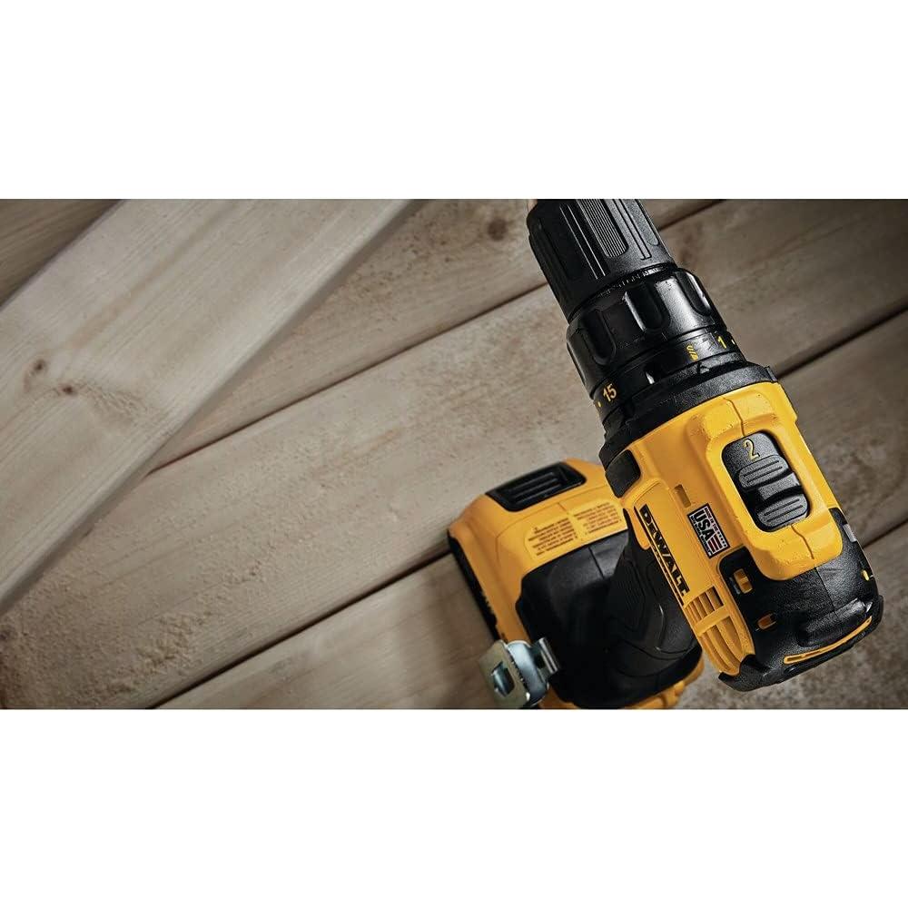 Taladro Atornillador Inalámbrico DEWALT 20V MAX DCD780B Amarillo
