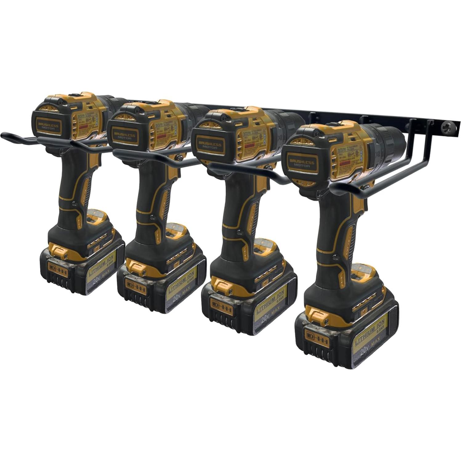 Soporte para Taladro Vikerniel Montaje en Pared 4 Herramientas