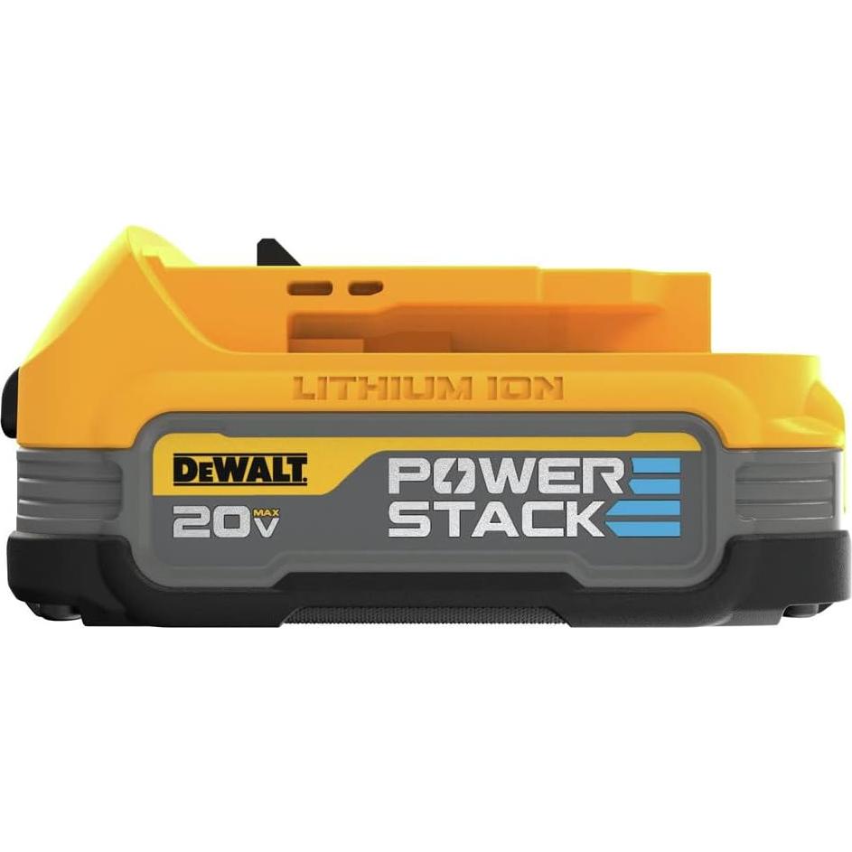 Batería Compacta DEWALT 20V MAX* POWERSTACK + Cargador