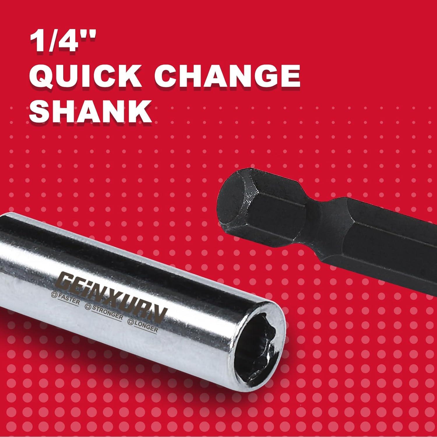 Soporte Magnético de Puntas 9 Piezas GEINXURN Hexagonal