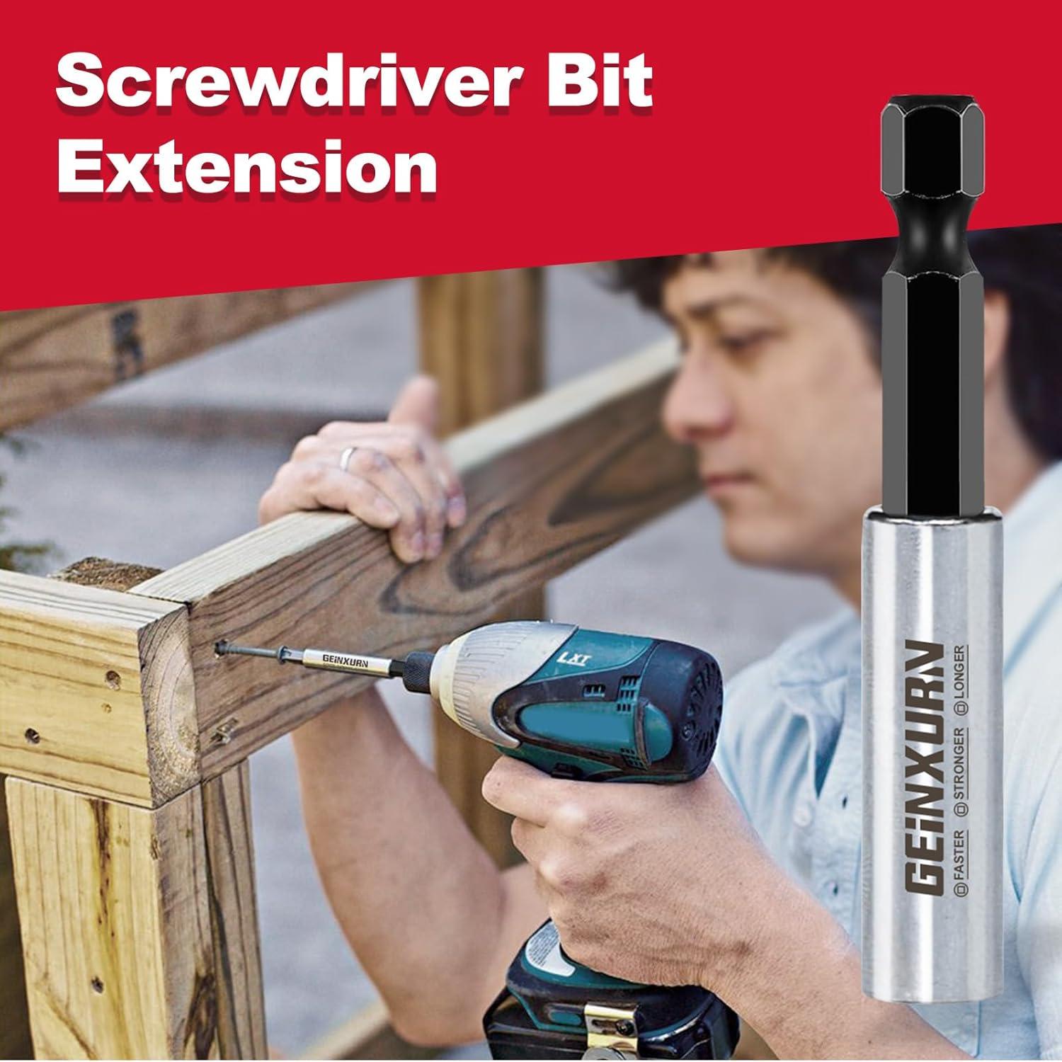 Soporte Magnético de Puntas 9 Piezas GEINXURN Hexagonal