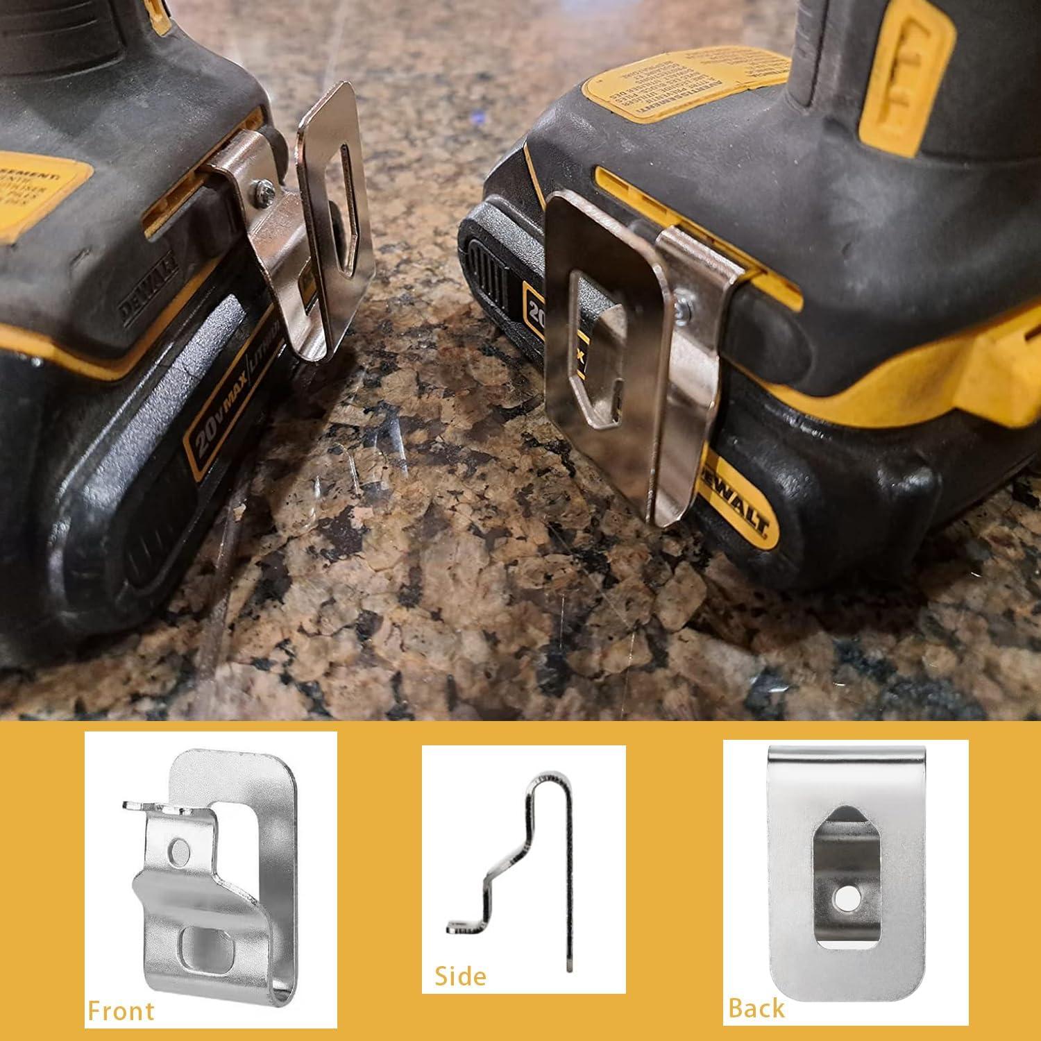Ganchos de Cinturón Dewalt N268241 Acero Inoxidable (2 Set)