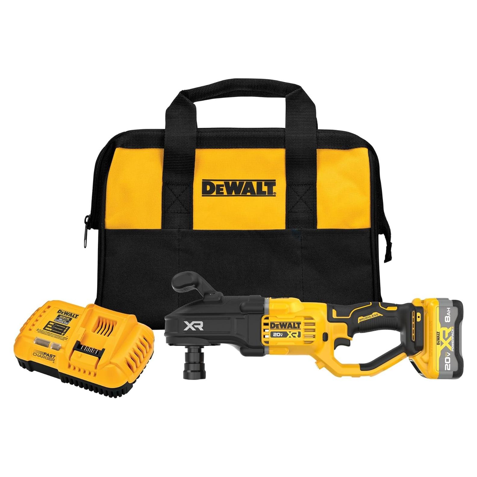 Taladro Inalámbrico DEWALT 20V MAX XR 7,62 kg con Cargador