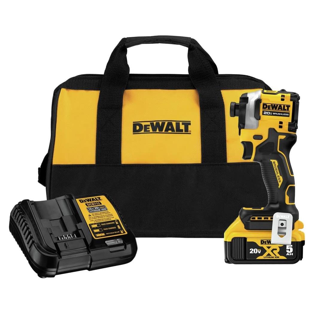 Destornillador de Impacto DEWALT DCF850P1 20V Inalámbrico