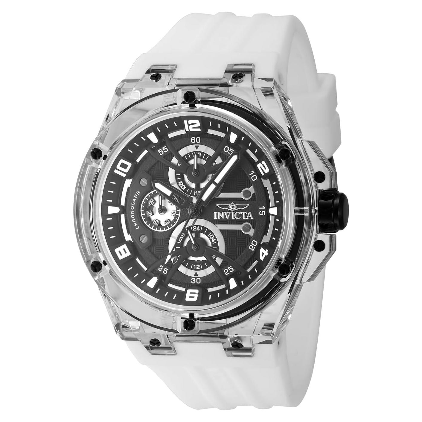 Reloj Invicta Racing Hombre 46mm Cuarzo Dial Negro