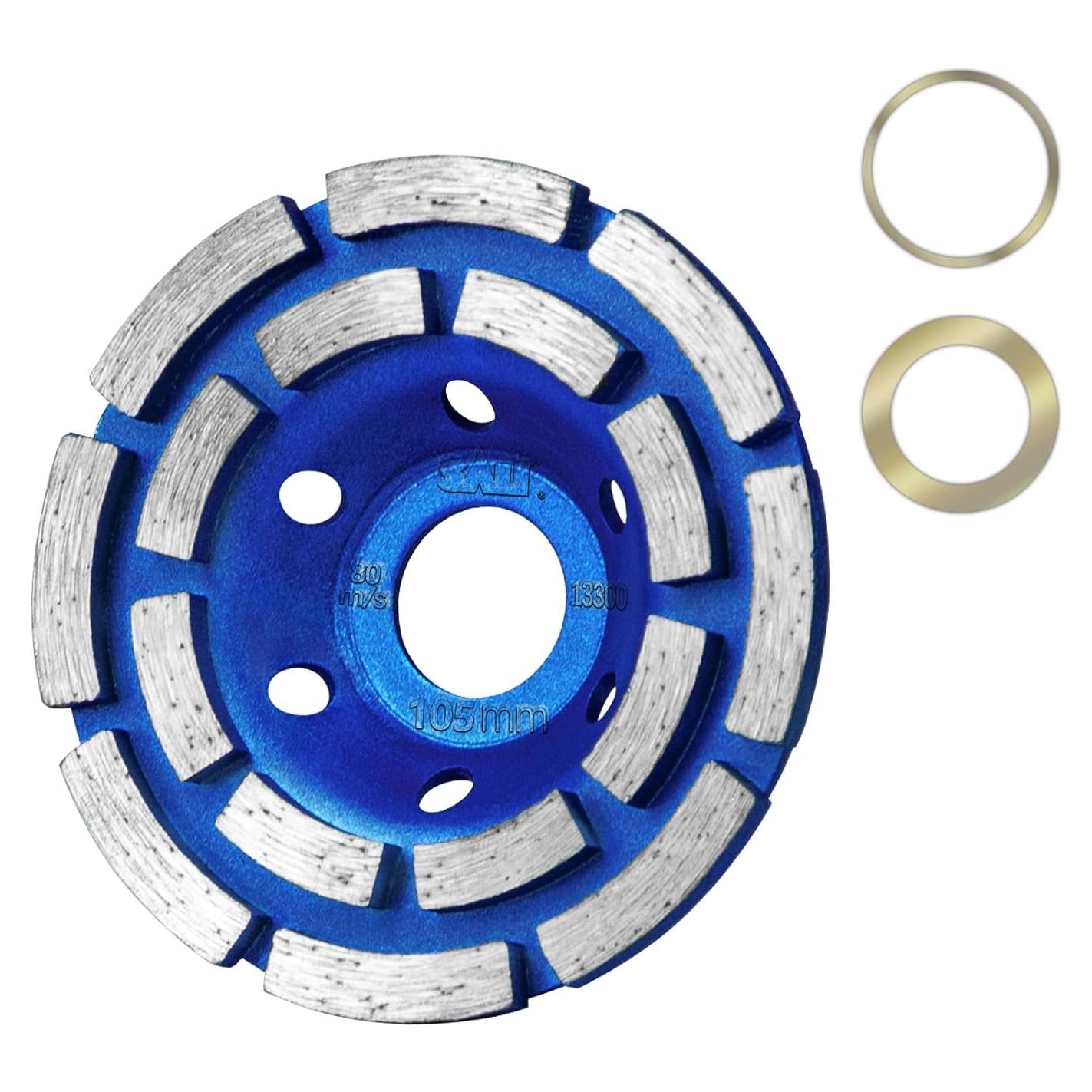 Rueda de Pulido SALI 11.43 cm Doble Fila para Concreto