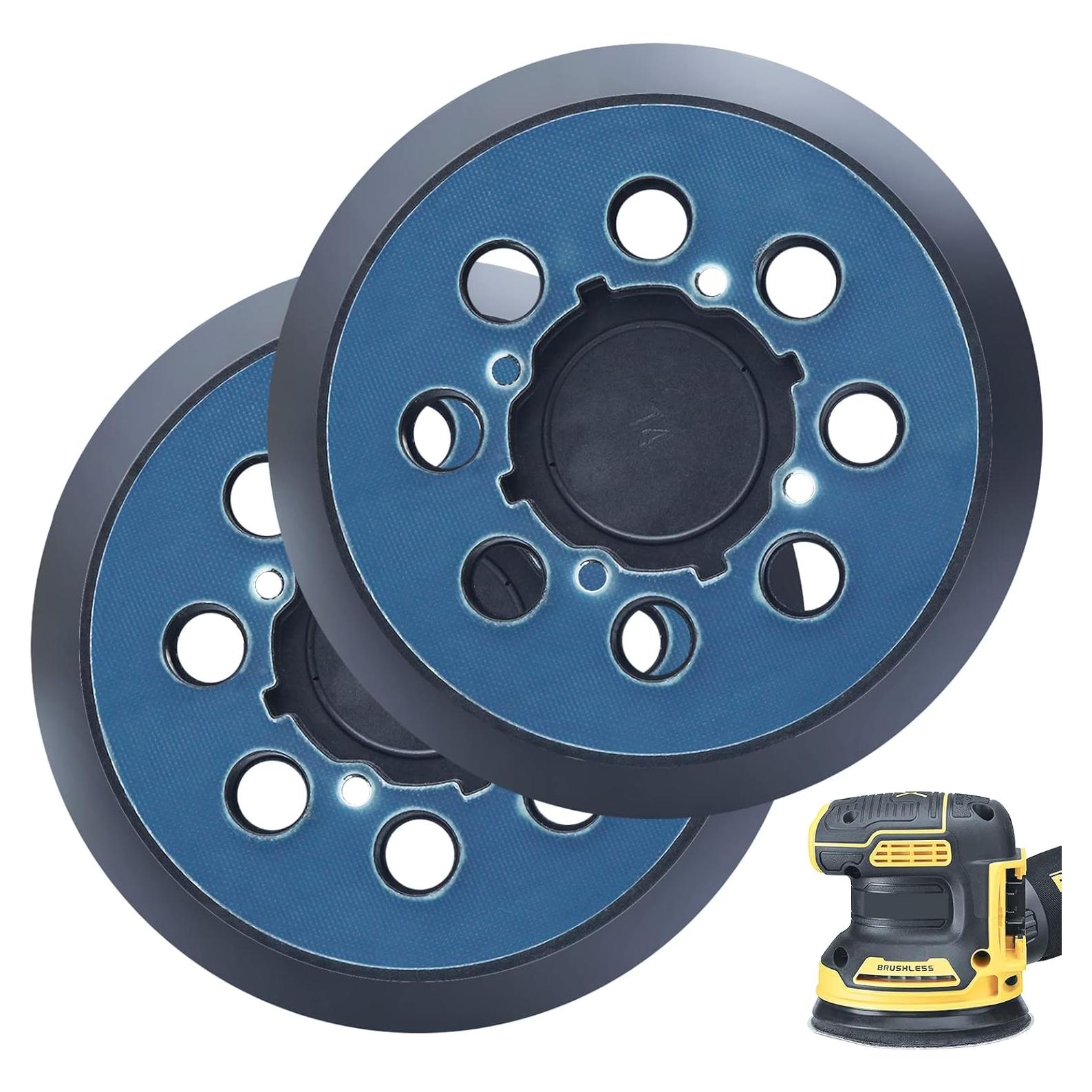 Pad de Lijadora 12.7 cm Donanim para DeWalt DWE6423 - Paquete 2