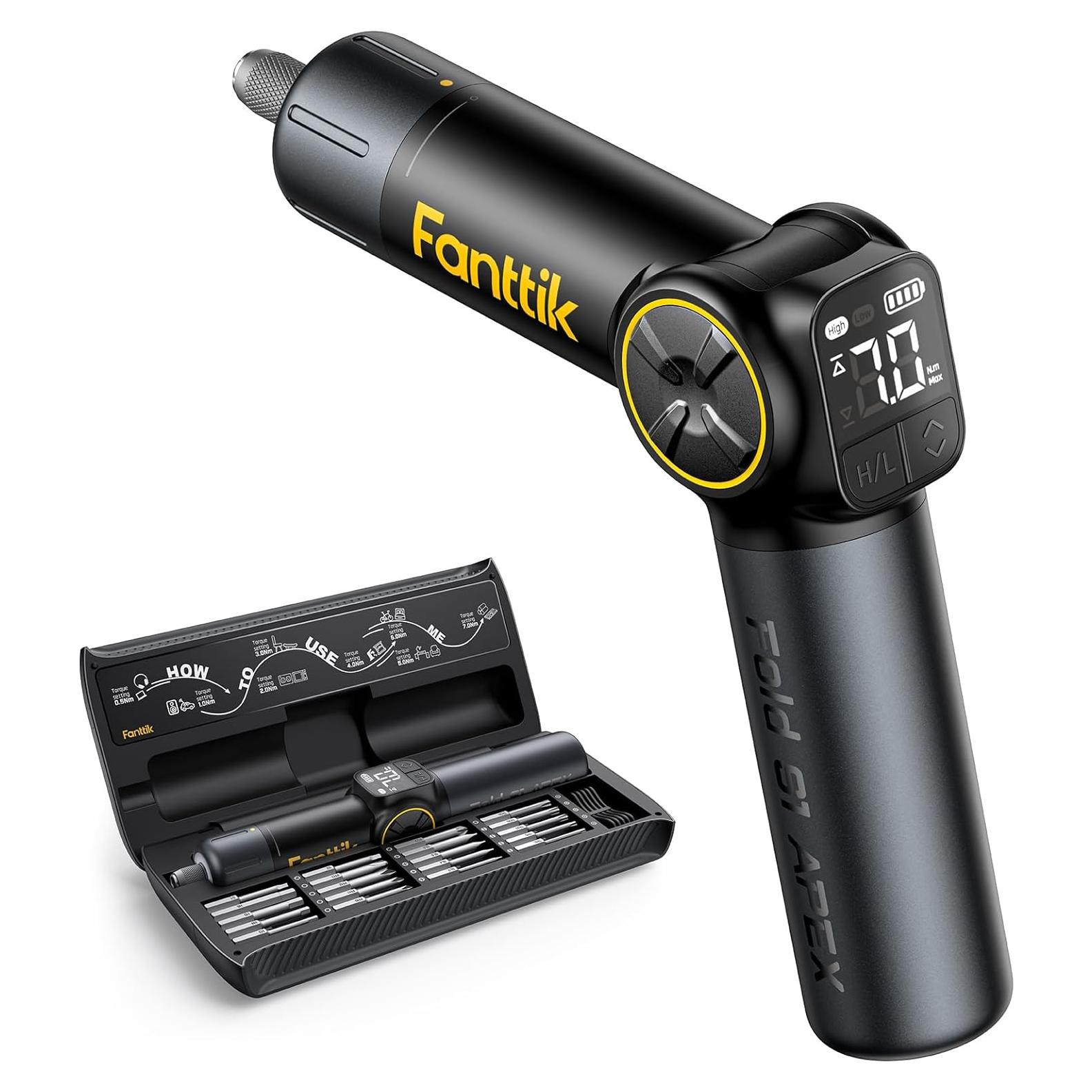 Destornillador Eléctrico Fanttik S1 APEX 3.7V 7N.m Torque