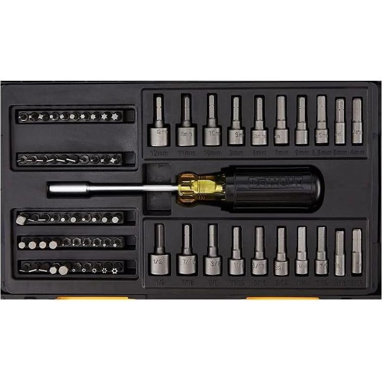 Juego de Puntas de Destornillador DEWALT 71 Piezas DWMT73808