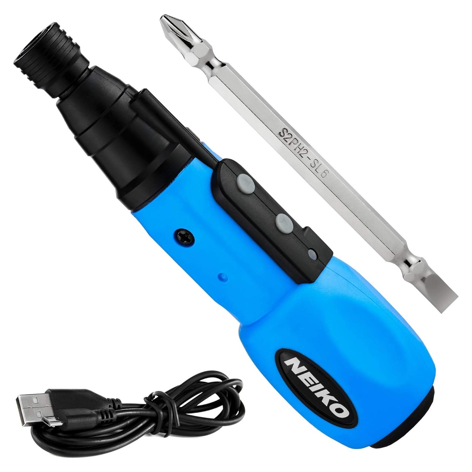 Destornillador Eléctrico Inalámbrico NEIKO 10577A 3.6V