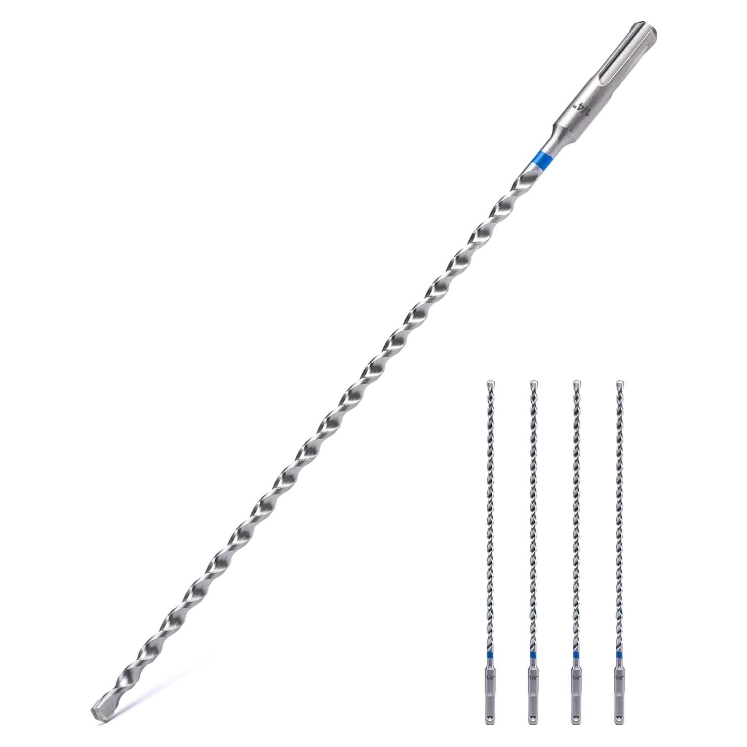 Set de Brocas SDS Plus Toolant 1/4" 4 Piezas para Concreto