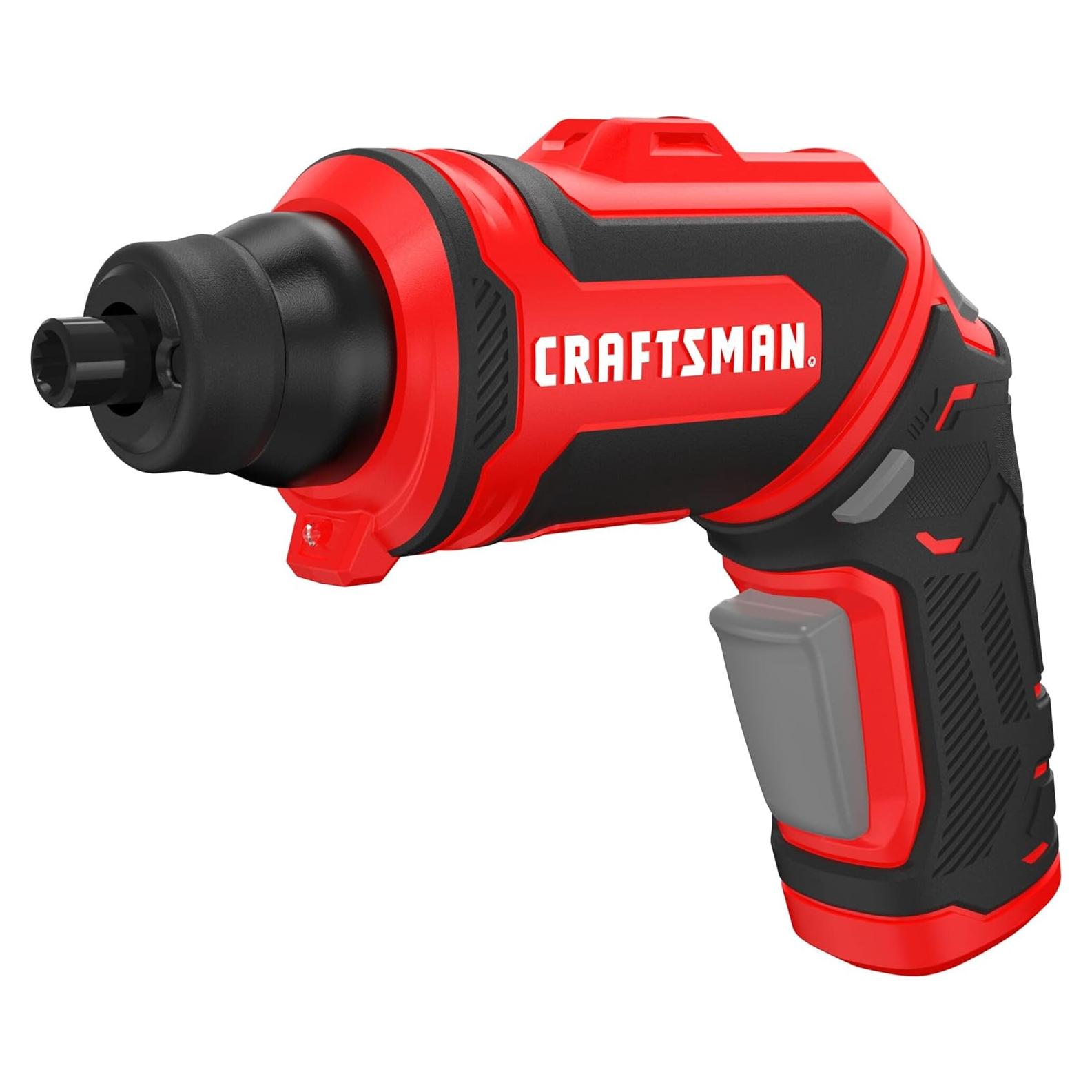 Destornillador Inalámbrico Craftsman 4V con Cargador USB y Kit