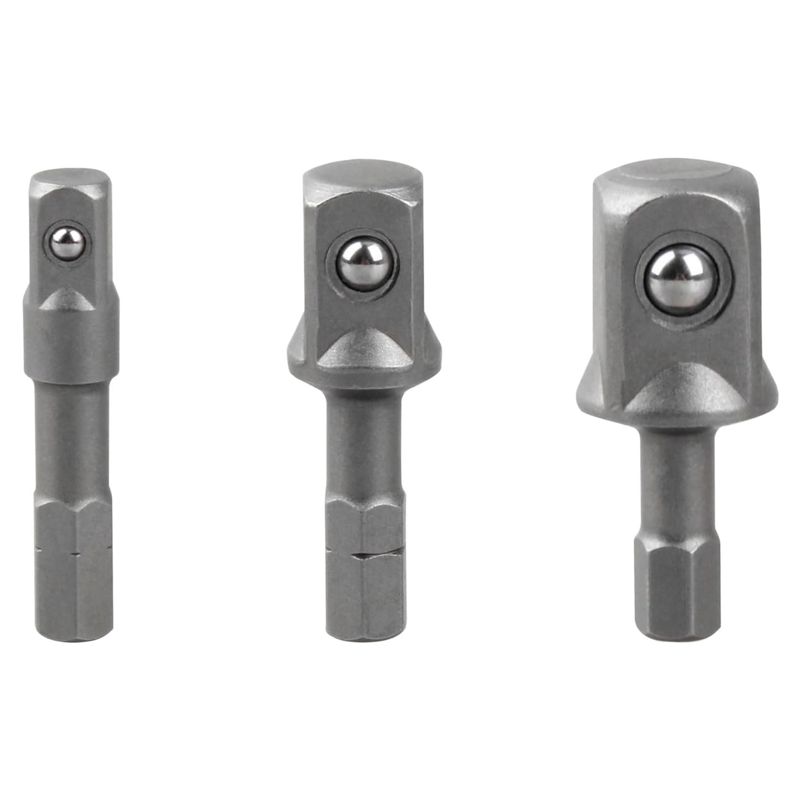 Juego de Enchufes Insertables Dewalt 20V 3 Pcs Hexagonal