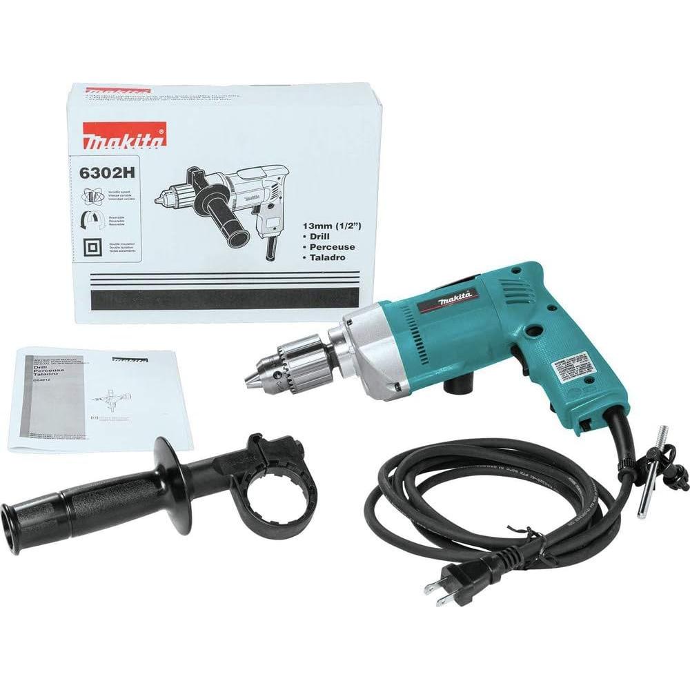 Taladro Eléctrico Makita 6302H 1/2" 6.5A 550 RPM