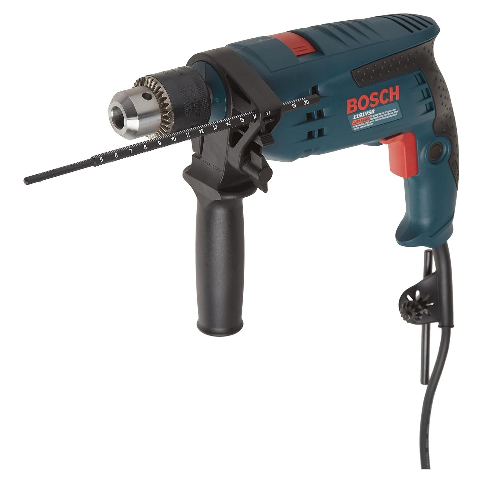 Taladro de Percusión Bosch 1191VSRK 120V 7A Velocidad Variable
