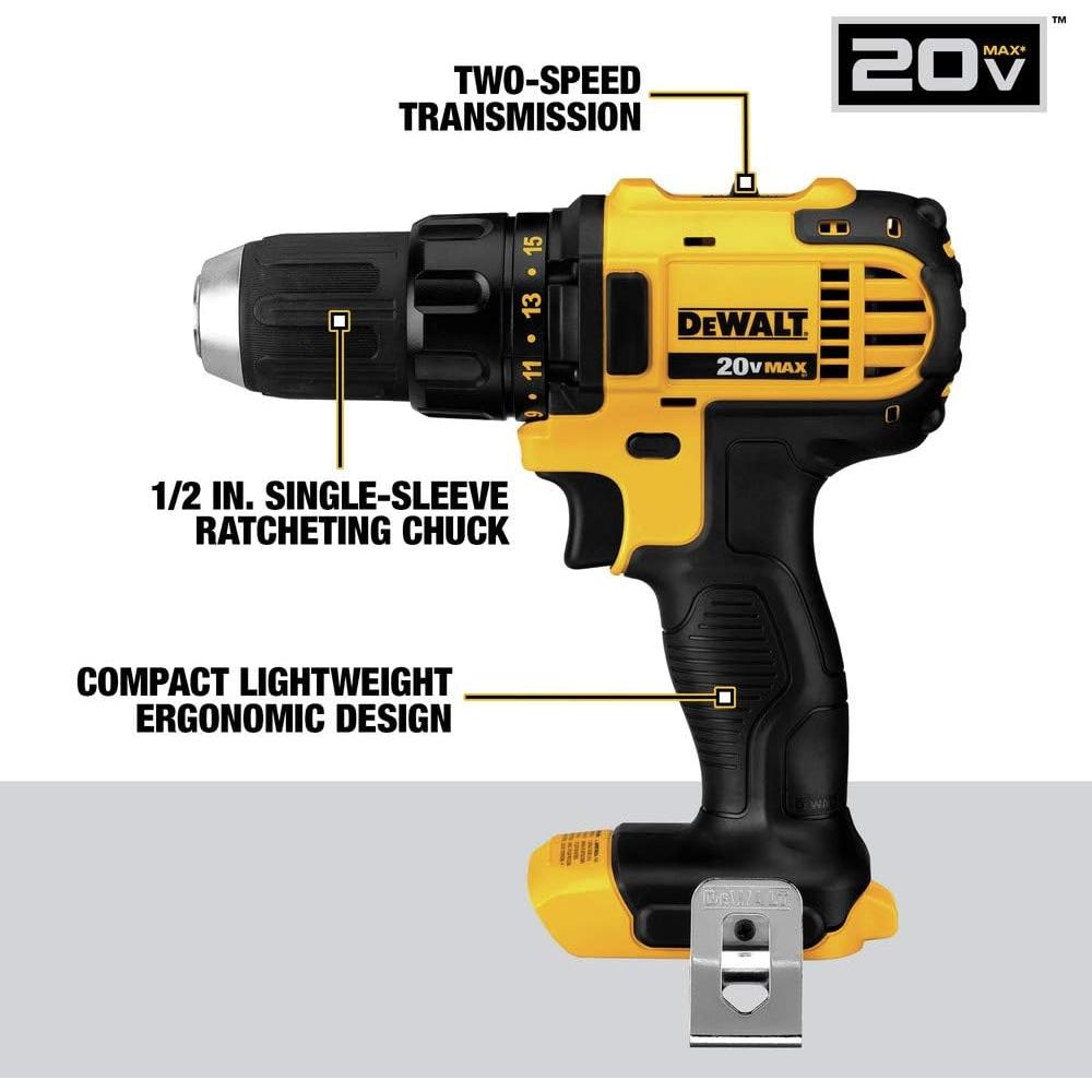Kit de Herramientas Inalámbricas DEWALT 20V MAX 7 Piezas