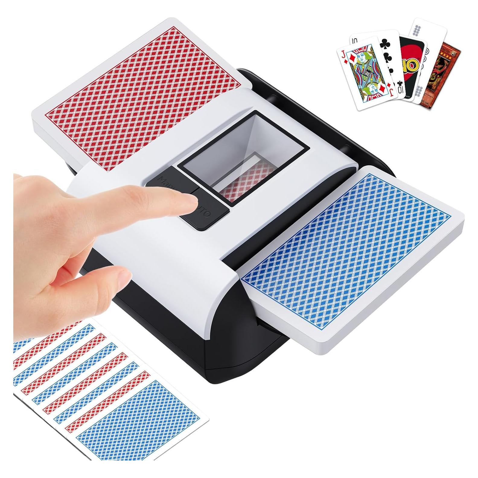 Barajador Automático KPAW X1 Recargable Bajo Ruido para 1-2 Barajas