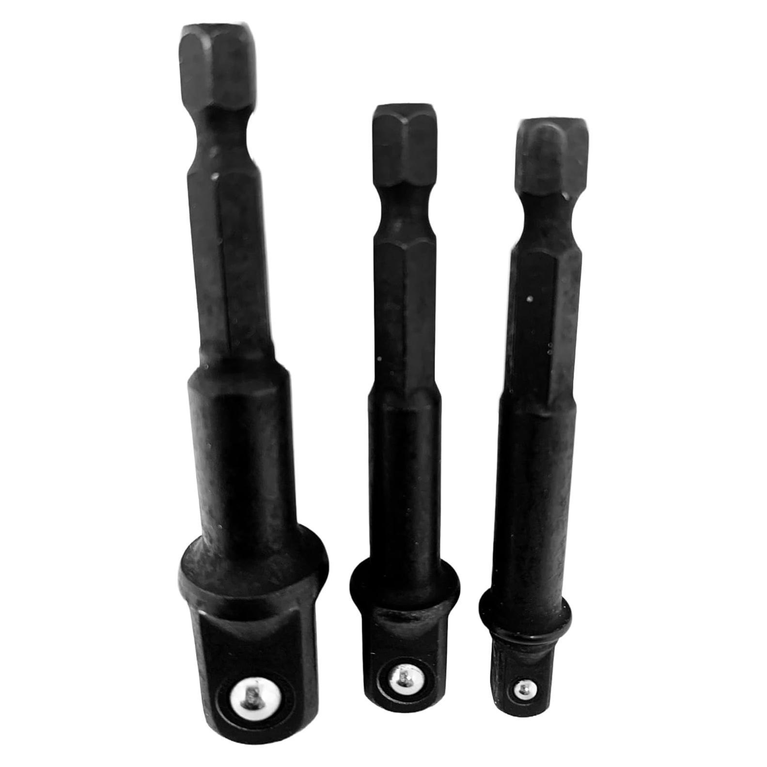 Juego de Adaptadores DeWalt 3 Piezas para Impacto