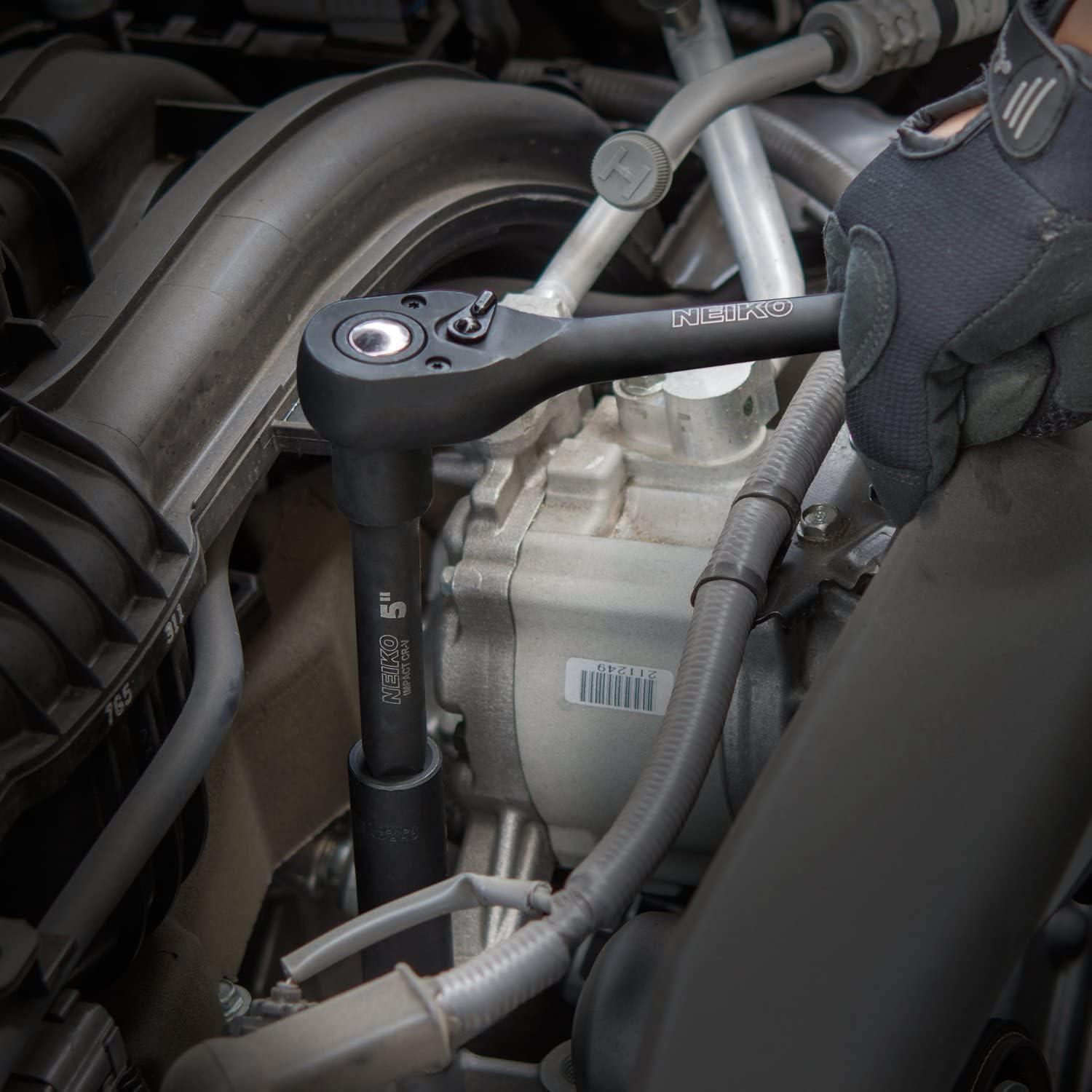 Juego de Enchufes de Impacto NEIKO 65 Piezas SAE y Métrico