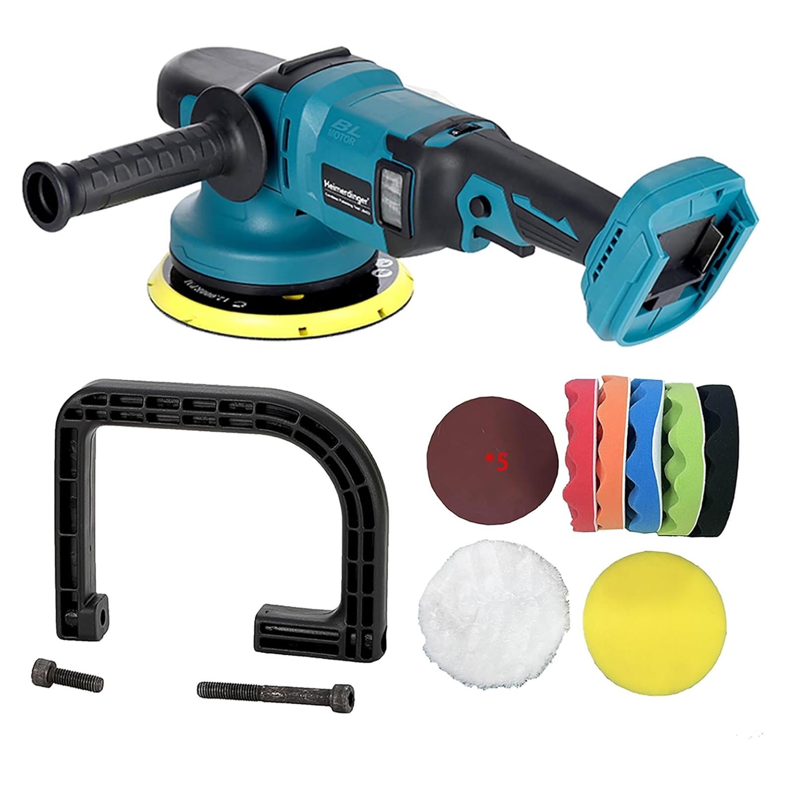 Pulidora Inalámbrica Heimerdinger 6" 18V 6 Velocidades