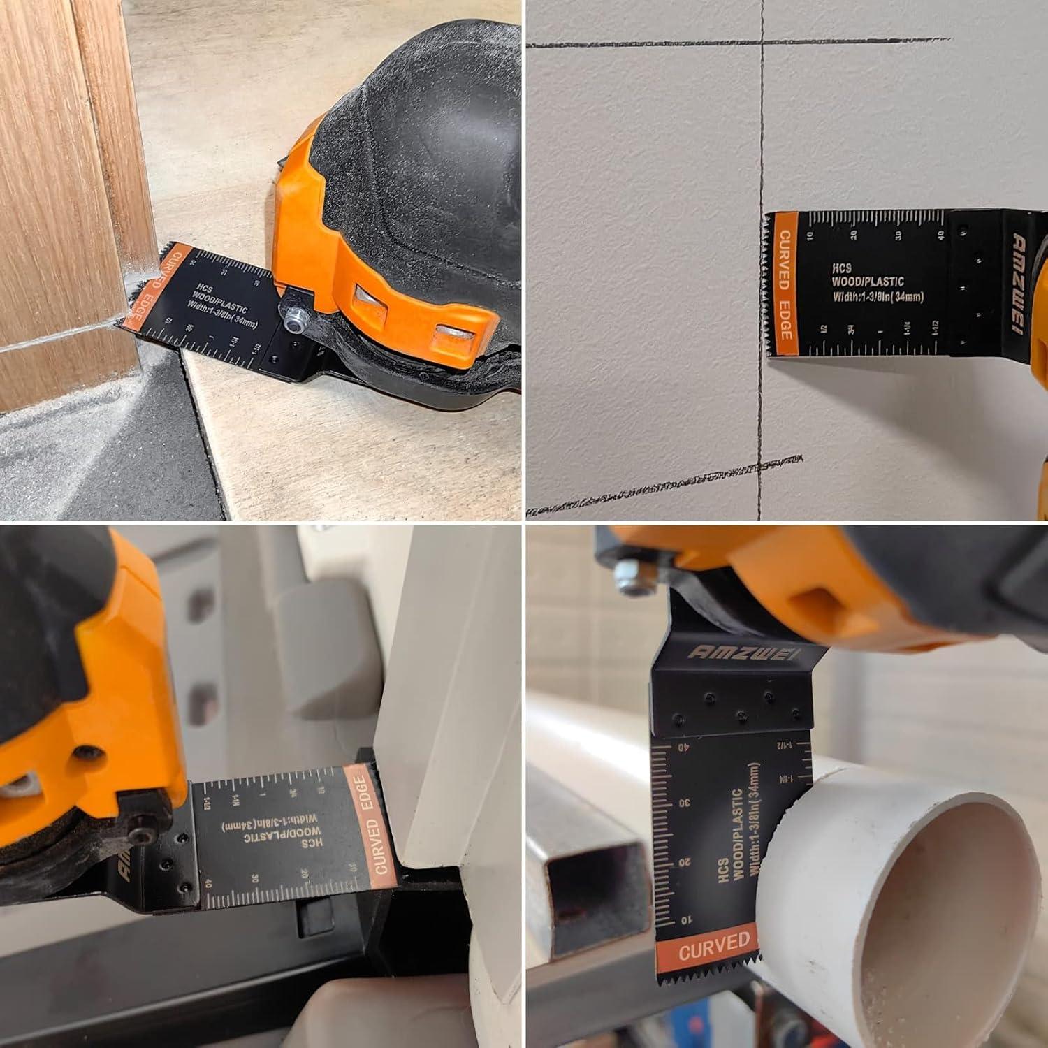 Kit 54 Piezas Cuchillas Oscilantes AMZWEI Universal