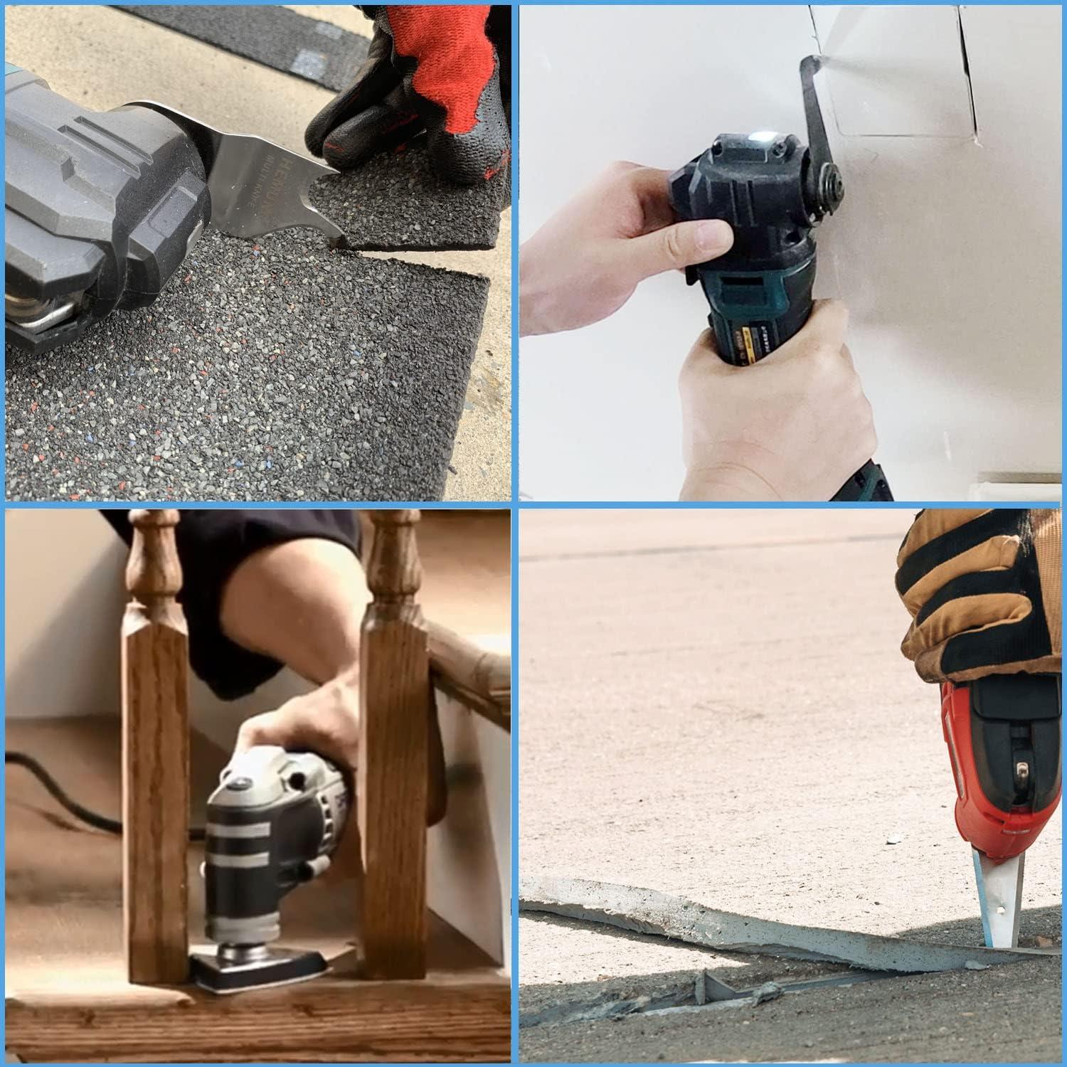 Kit de 118 Accesorios para Herramientas Oscilantes HEMUNC