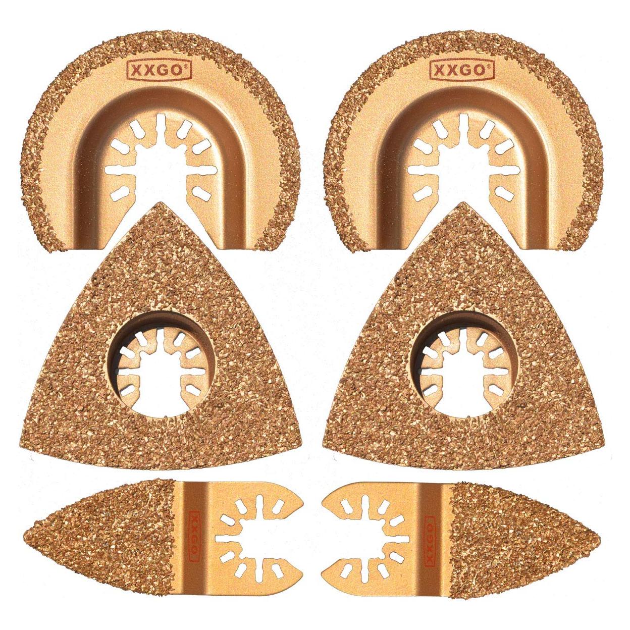 Hojas de Carburo XXGO 6 Pcs para Eliminación de Lechada