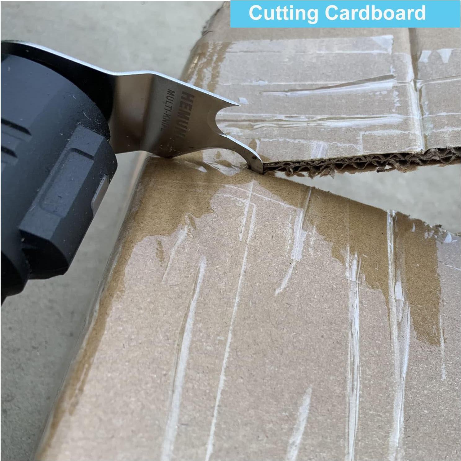 4 Hojas de sierra oscilante HEMUNC para cortar tejas y PVC