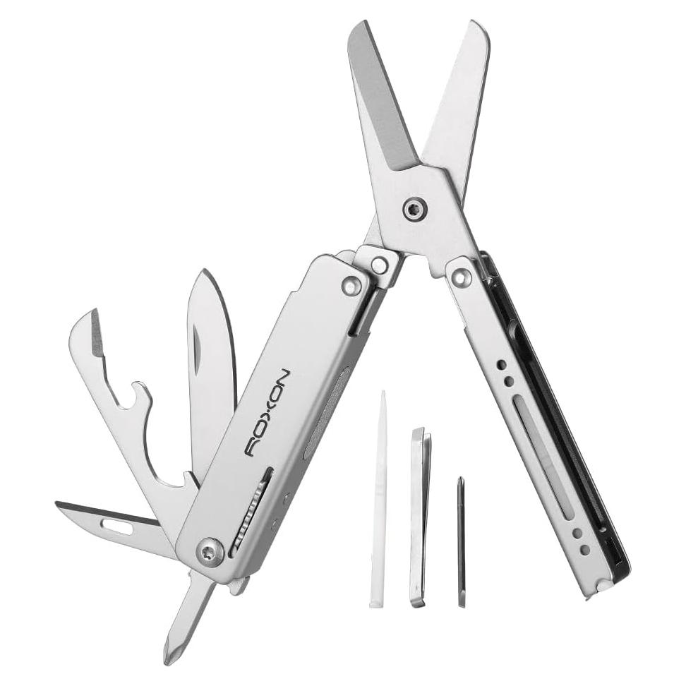 ROXON M3 Multiherramienta 13 en 1 Acero Inoxidable Práctica