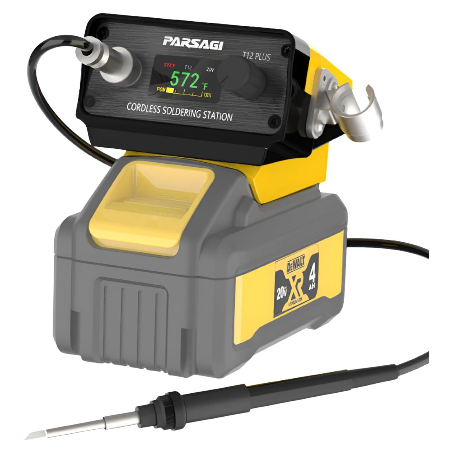 Estación de Soldadura Dewalt 20V T12 PLUS Temperatura Ajustable